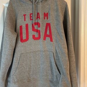 Gray Team USA Hoodie